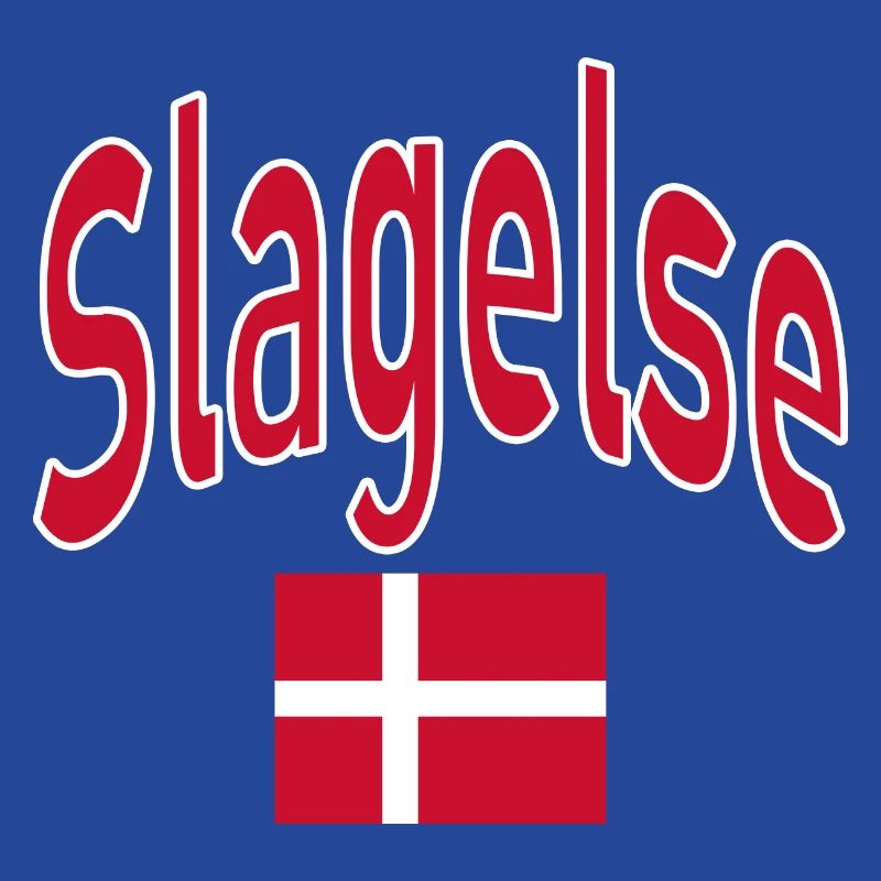Drapeau de Slagelse Danemark