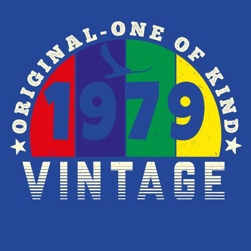 Vintage 1979 Retro - Bursdag