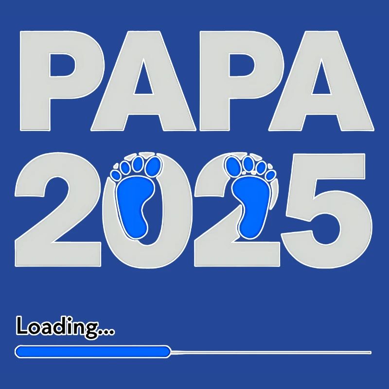 Papa 2025 Loading Väter Geschenk