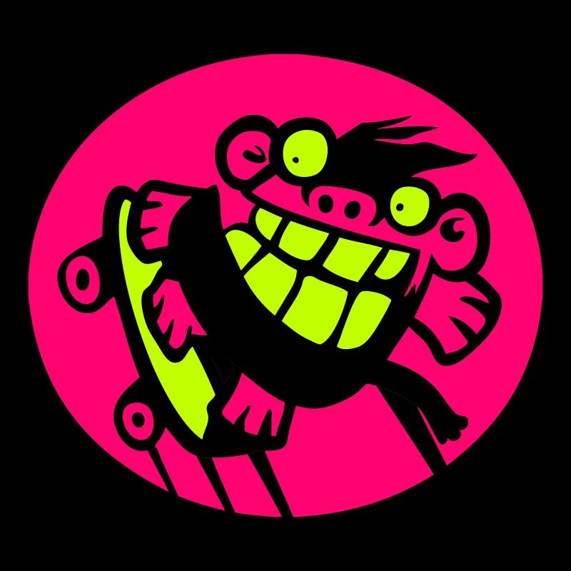 Planche à roulettes de singe!