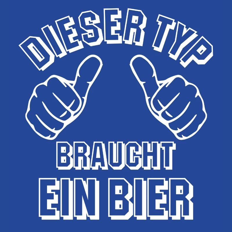 Dieser Typ braucht ein Bier