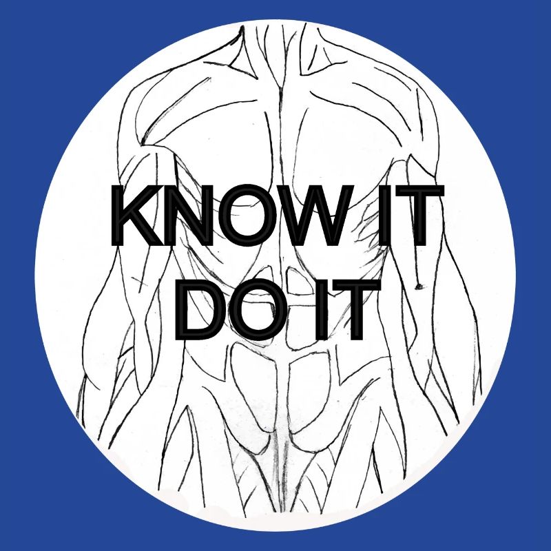 Know it do it Anatomie & Training