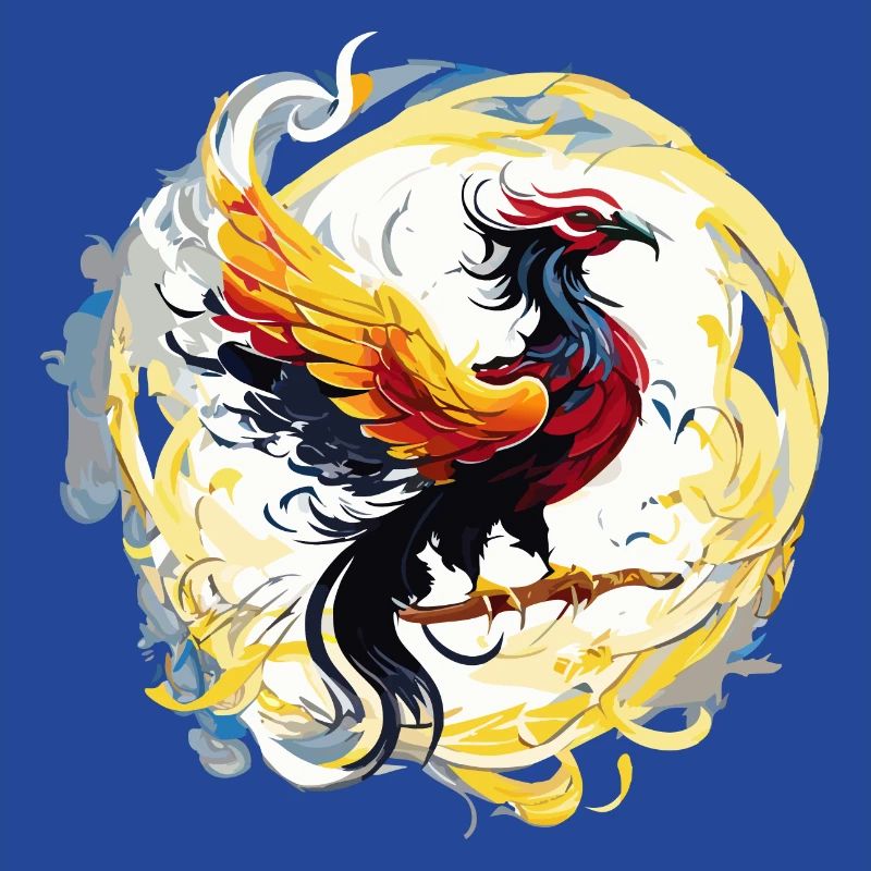 Flammender Phönix (Sammlung von Kunstwerken)