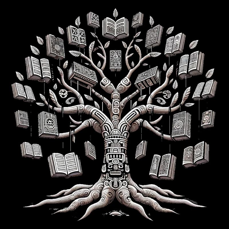 Enchanted Tree of Knowledge: book tree.