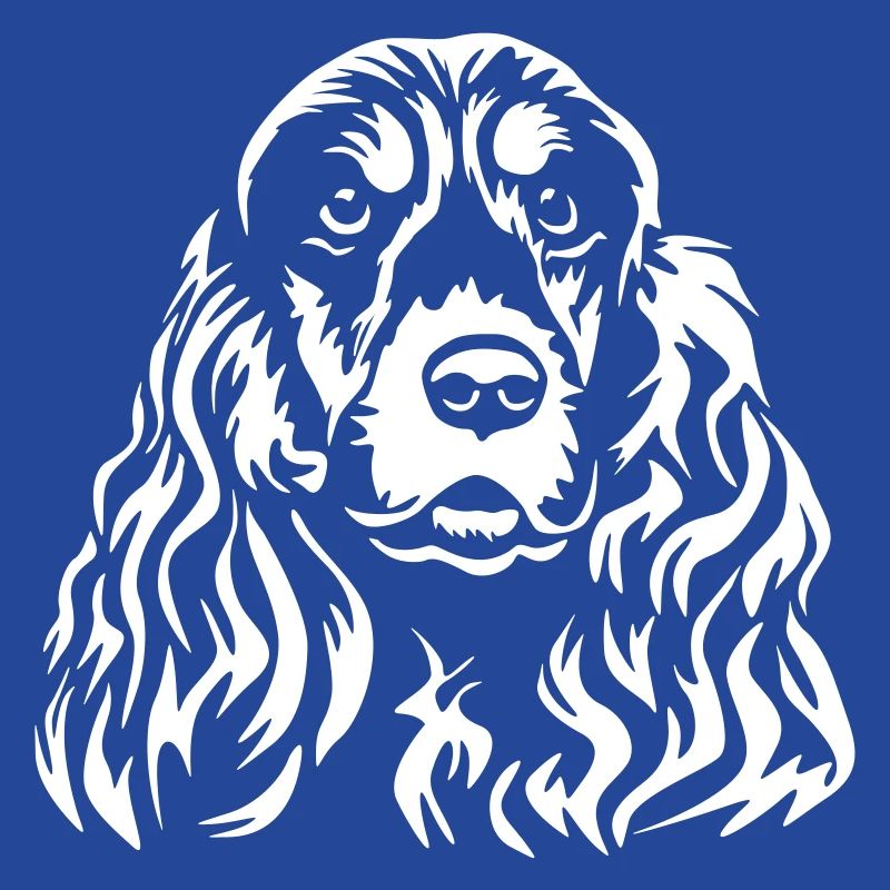 Cocker Spaniel Head "Black Edition"
