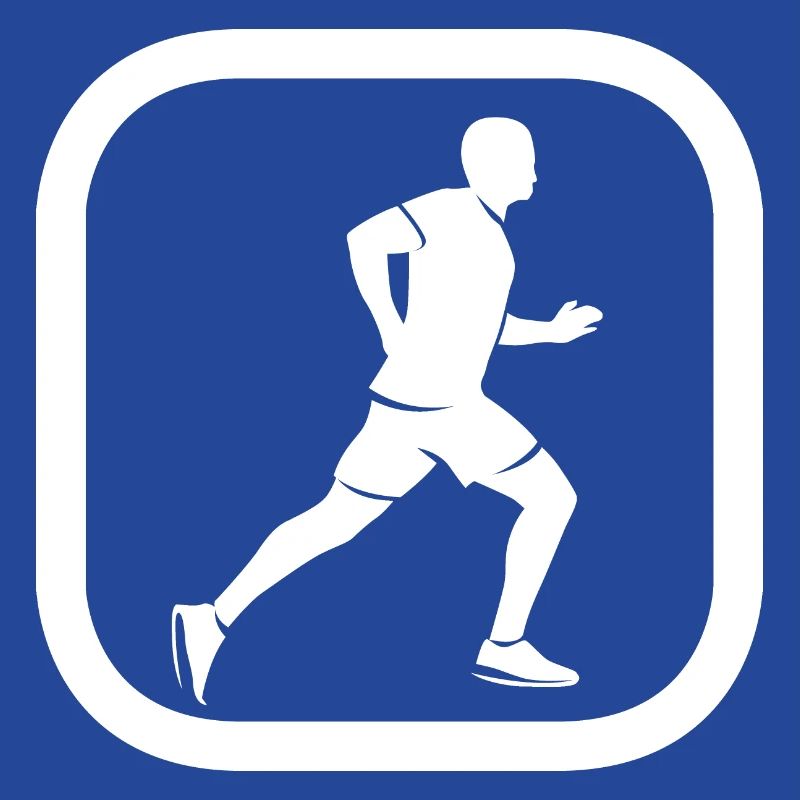 Run Runner Logo Run Runner Icône vectorielle graphique