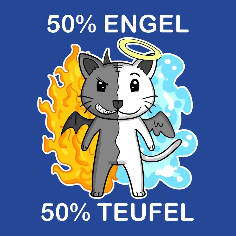 Katze Katzenrasse Devon Rex - Engel und Teufel