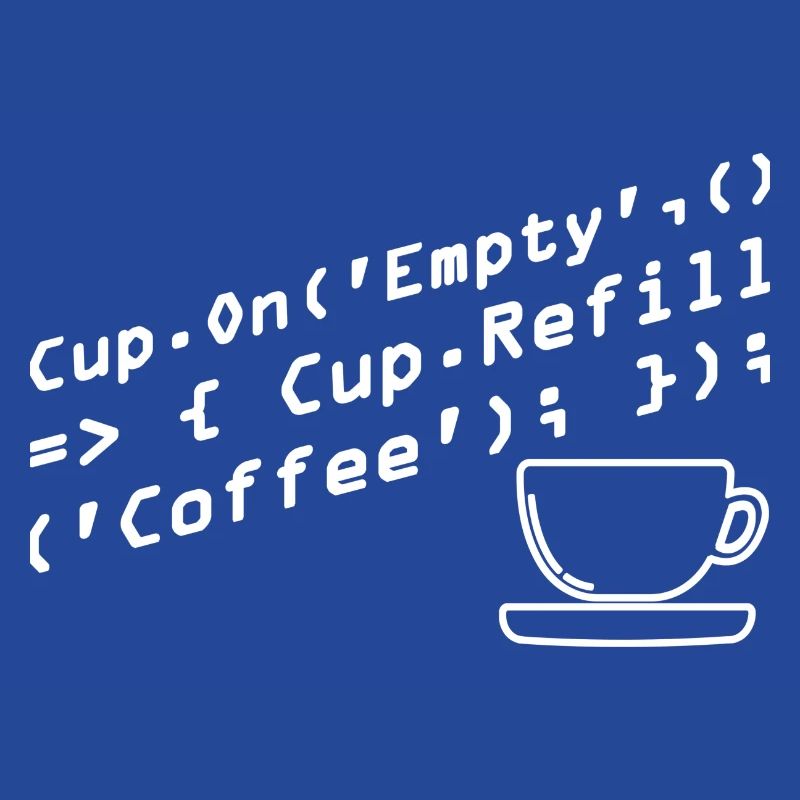 Programmers generate code from coffee