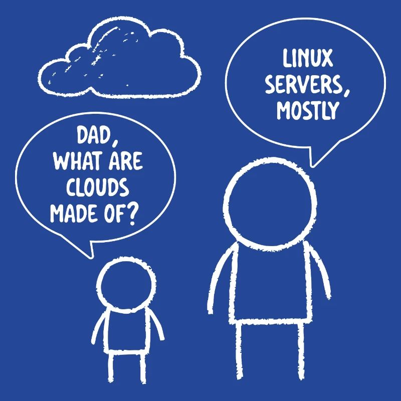 Papa Qu’est-ce que les clouds sont faits de serveurs Linux