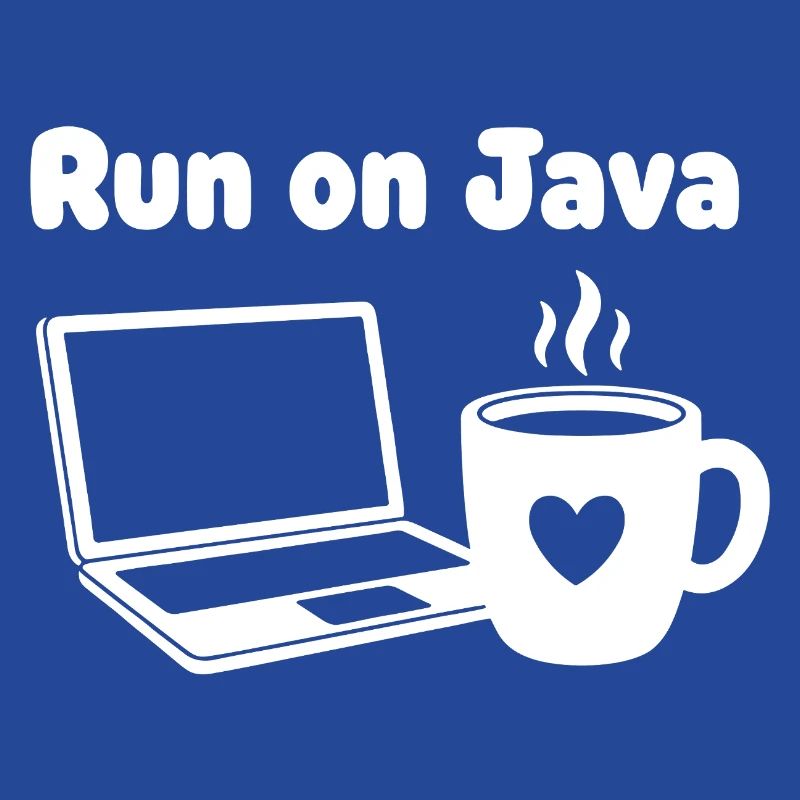 Java Run Cafe Ordinateur portable Coeur