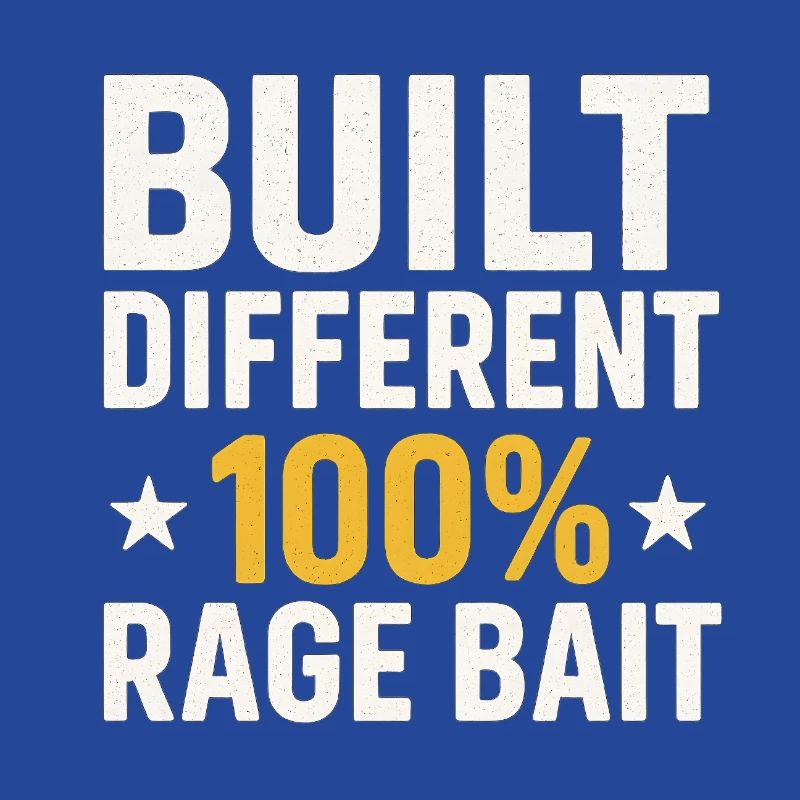 Construit différents appâts 100 % rage, mème drôle