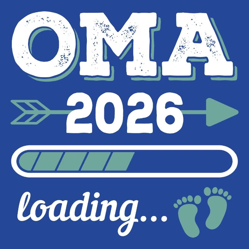 Oma 2026 Loading Werdende Großmutter Geschenkidee