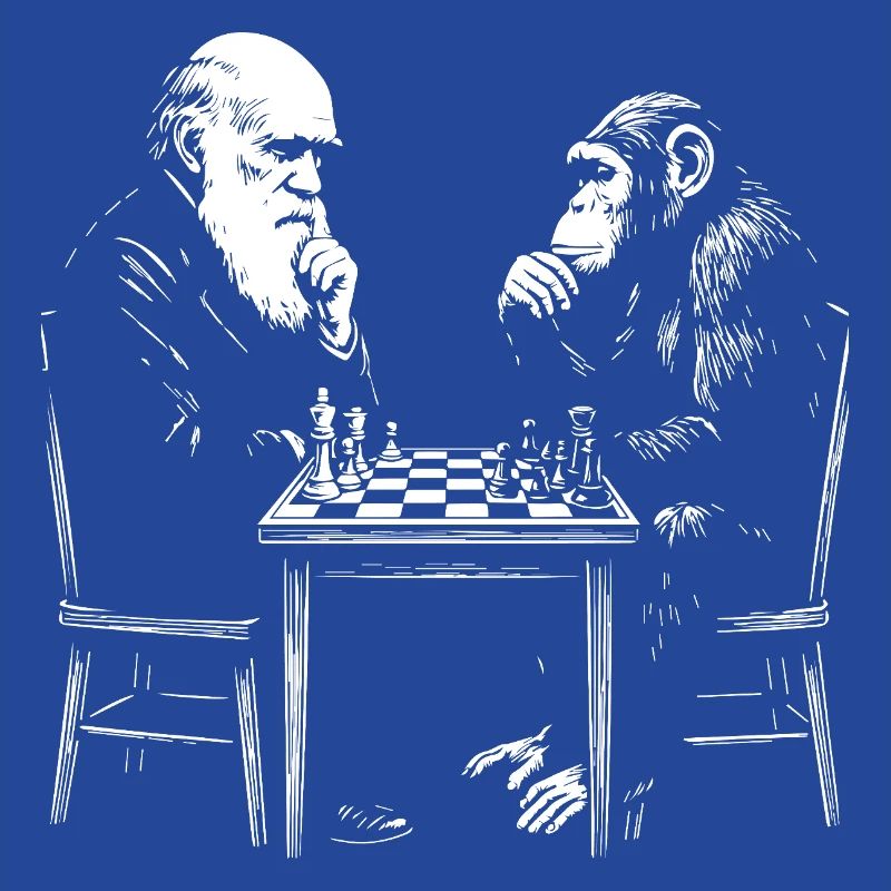 Darwin joue aux échecs avec un singe - Jeu d’évolution