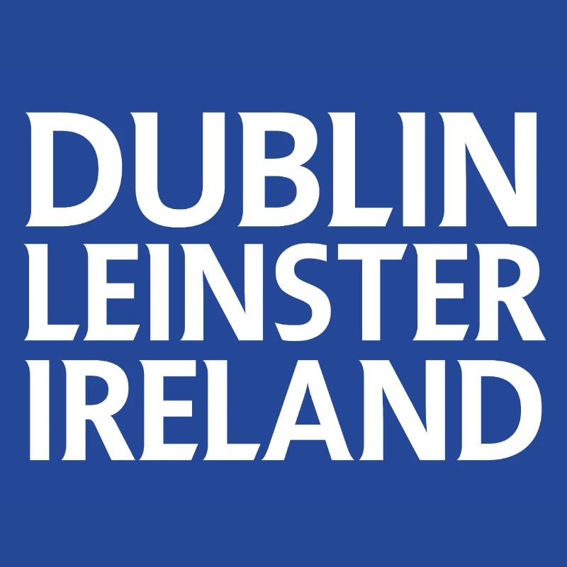 Dublin – Ireland Textdesign