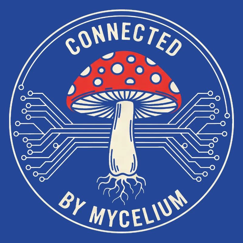 Mycelium Toadstool Network Biology Technology Nature