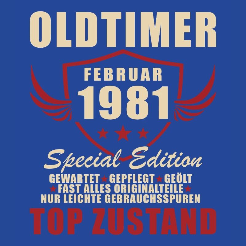 Februar 1981 Geburtstag Oldtimer 1981