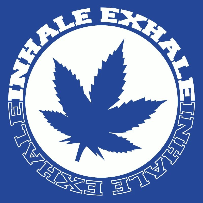 Cannabis Leaf Round Logo