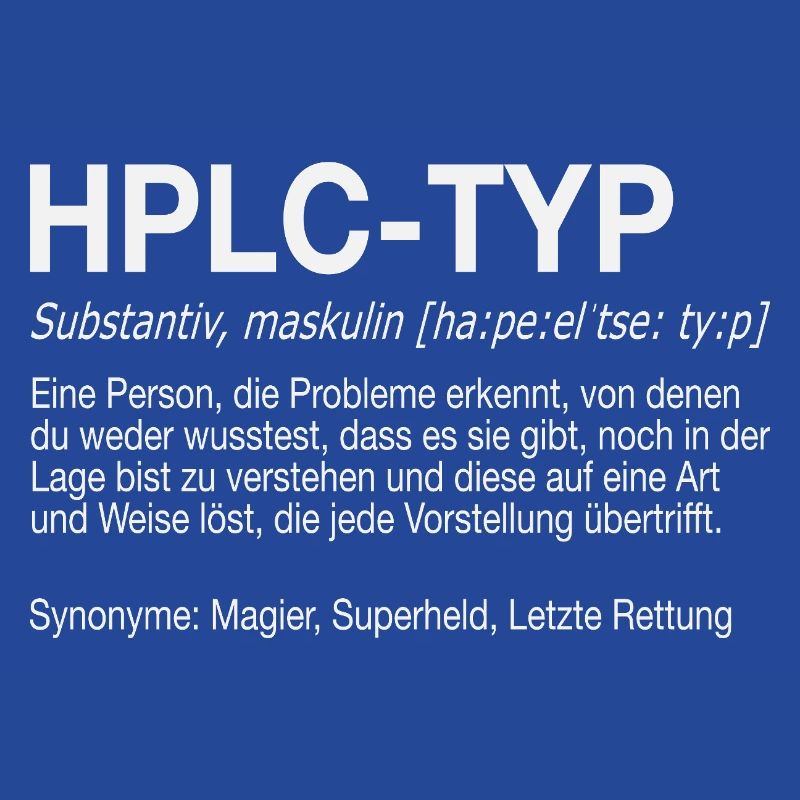 High Performance Liquid Chromatography HPLC Typ