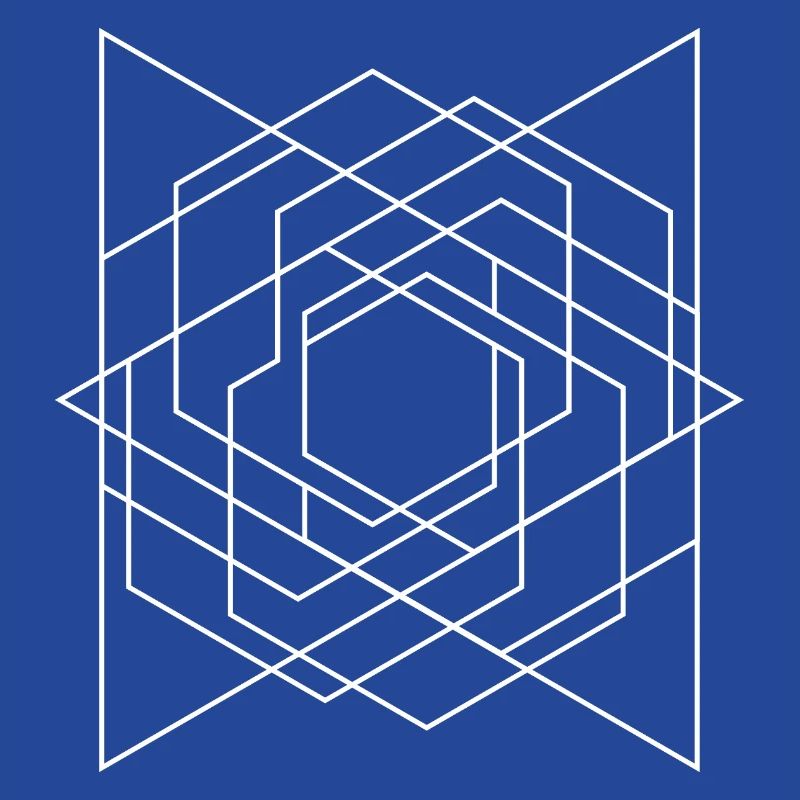 Interlaced Squares Grid