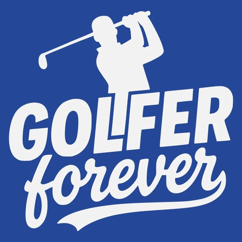 Golfer Forever logo motif