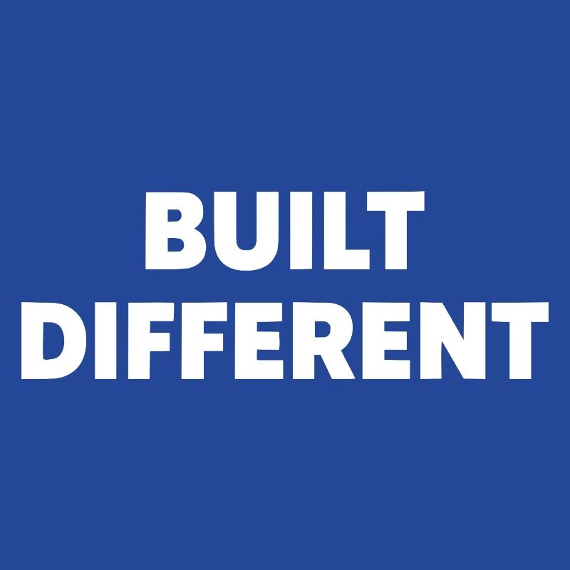 Construit différemment – Typographie audacieuse