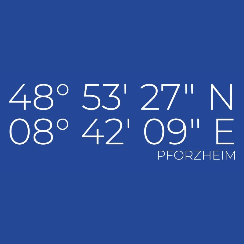 Coordinates Pforzheim