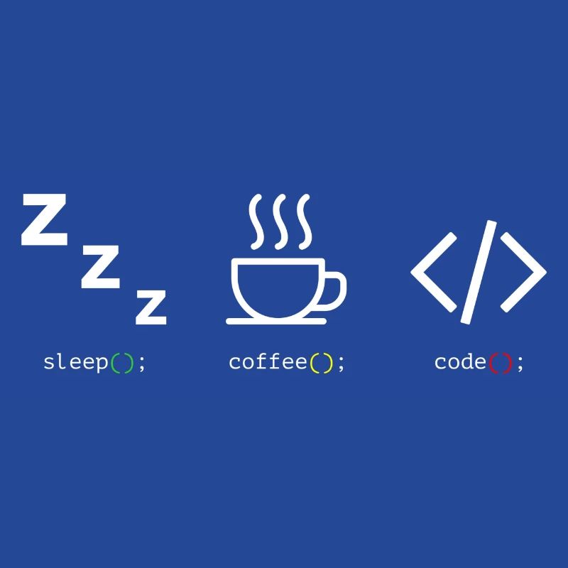 Code Coffee Sleep Trio