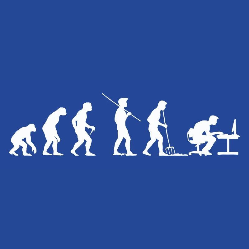 Evolution Programmierer Computerfreak