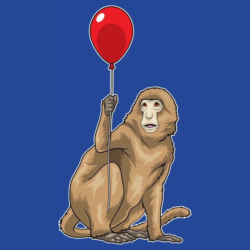 Affe Luftballon