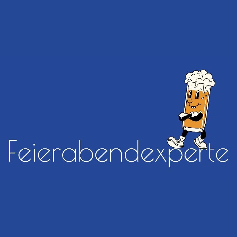 Feierabendexperte Bierheld Cartoon