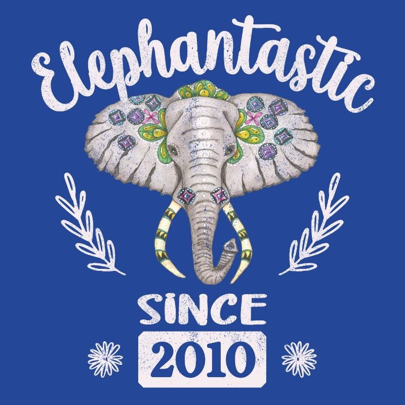 Elephantastic since 2010, elephant head adorned