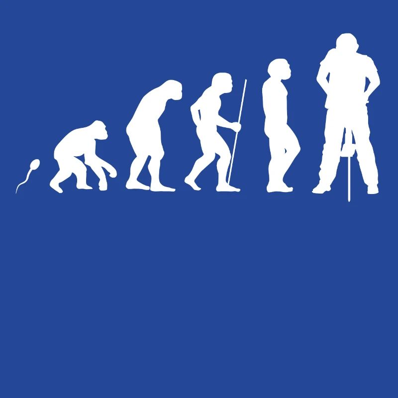 Presslufthammer Evolution Fun Shirt