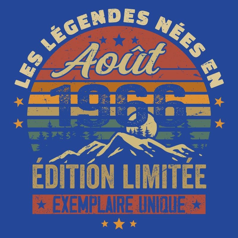 August 1966 Geburtstagsgeschenk August 1966 August