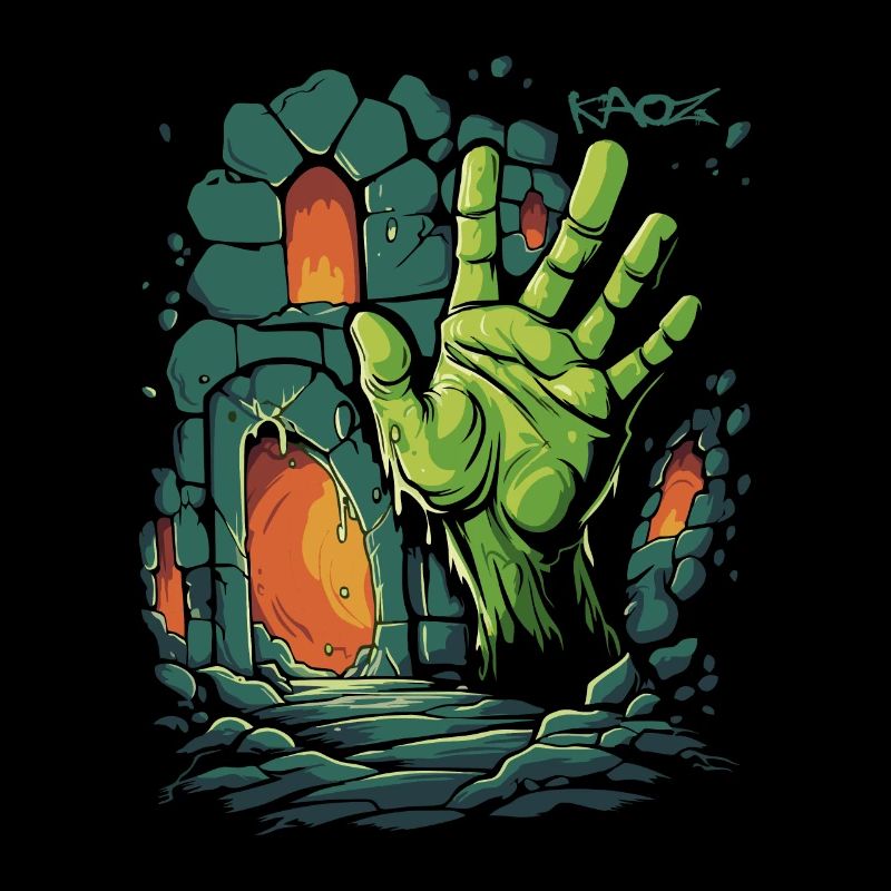 La main zombie du donjon