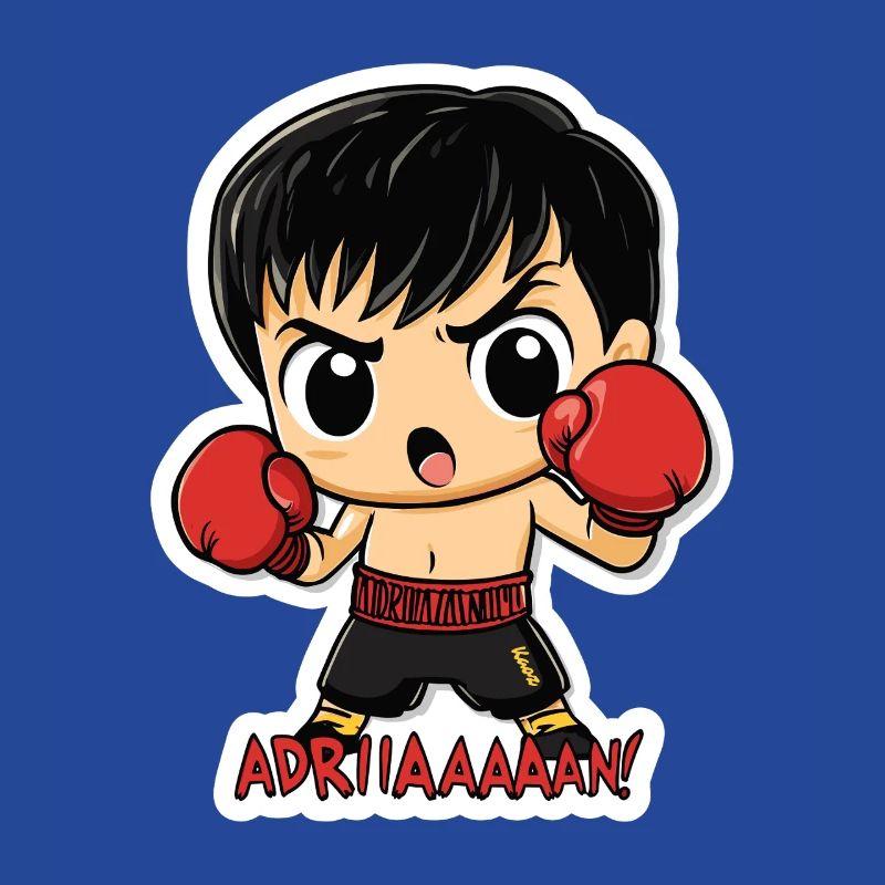 Chibi Boxer – Kampfgeist mit Kultzitat