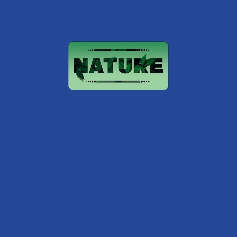 Nature Leaf Text