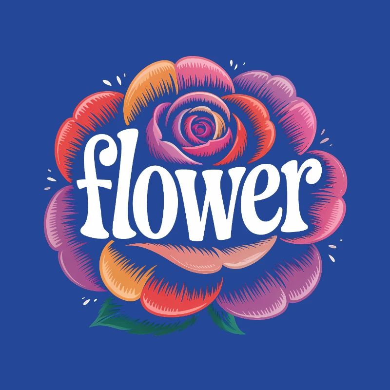 Blumen Logo - Cooles Gartendesign