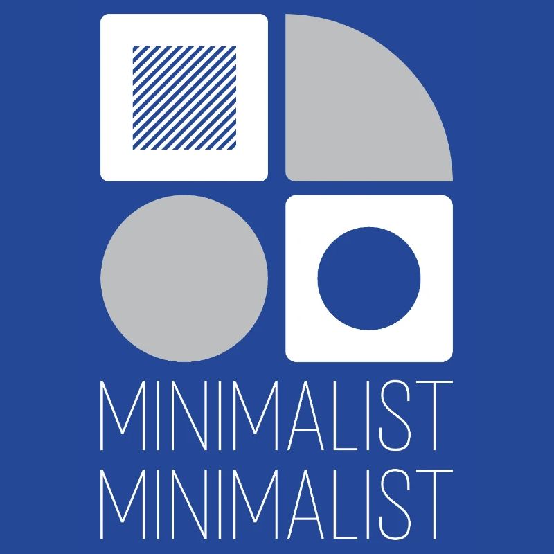 Minimalist geometry greys on white