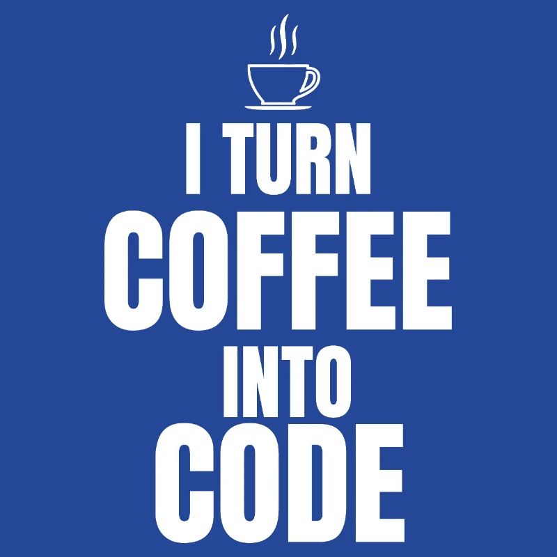 Je transforme le café en code