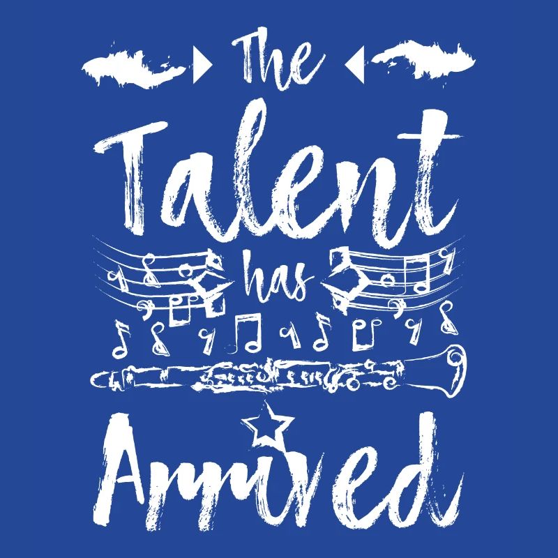 Clarinet player, the talent has arrived