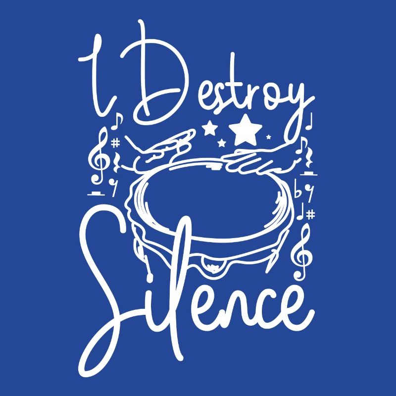 I destroy silence Conga player