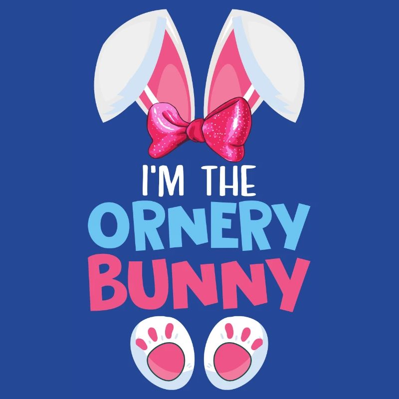 Ich bin der Ornery Rabbit Animal Lover Funny Easter