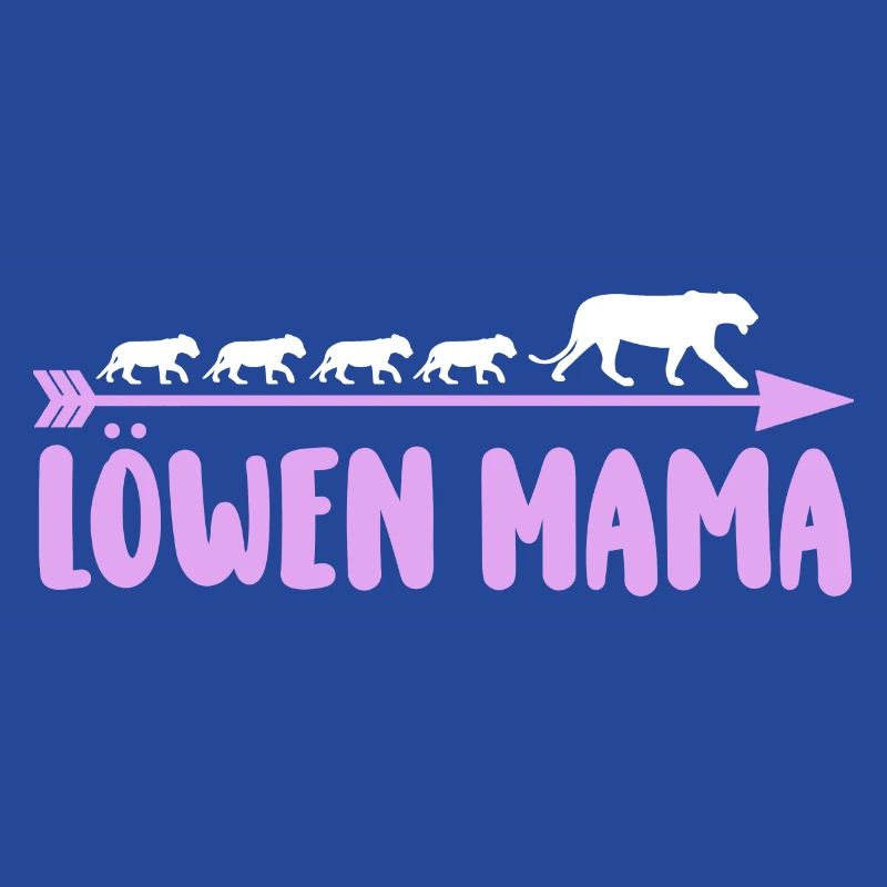 Mutter Löwen Mama