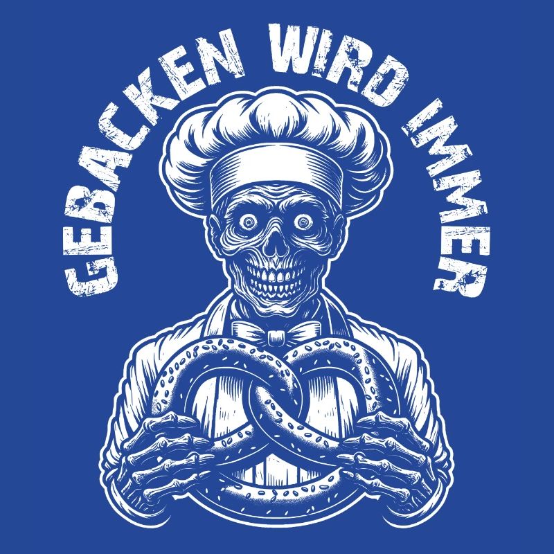 Zombie als Bäcker - gebacken wird immer