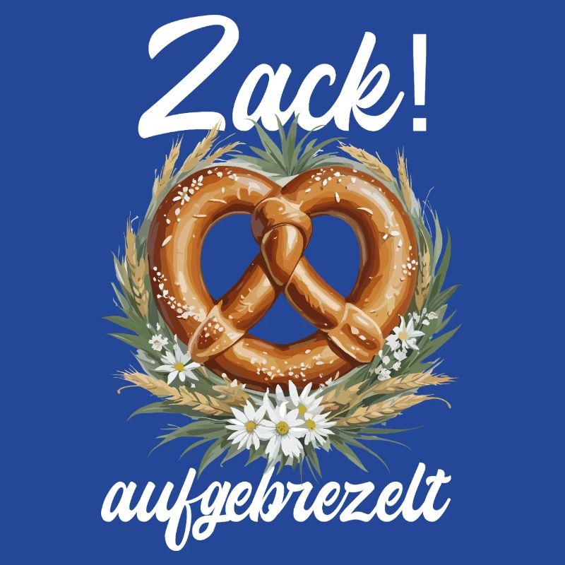 Traditional Pretzel Zack Dressed Up Dirndl