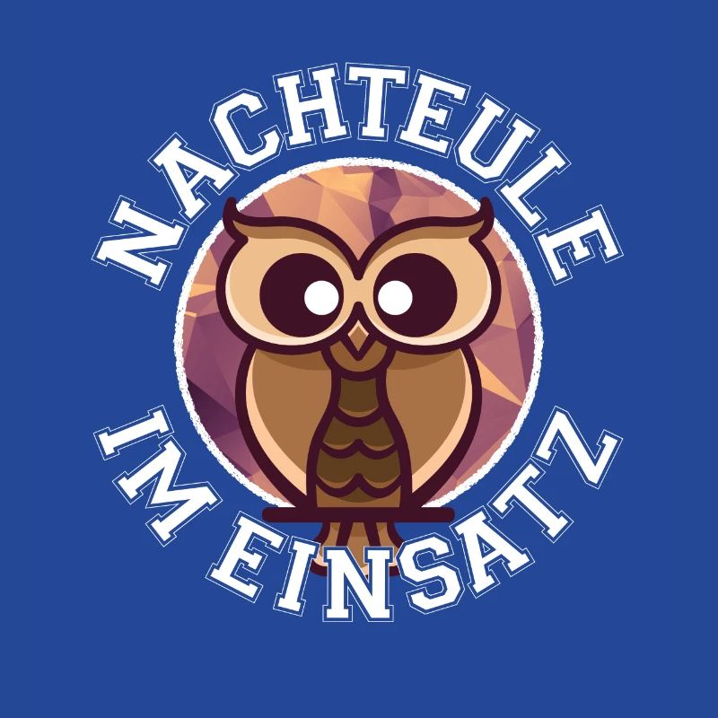Nachteule im Einsatz Nachtdienst Eule