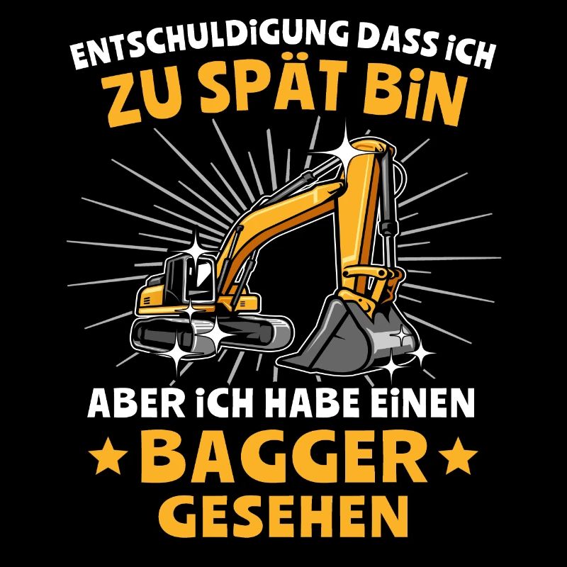 Baggerführer Bagger Baggerfahrer