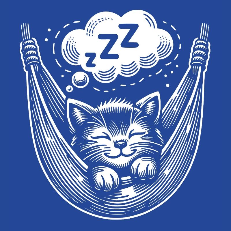 Cute sleeping kitten
