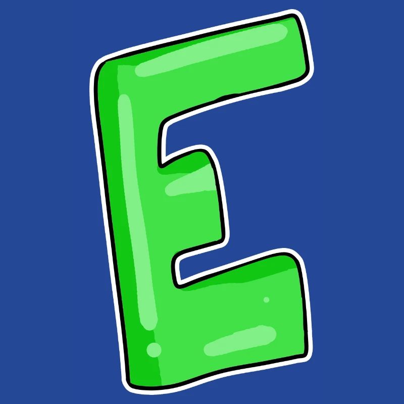 Buchstabe E Anfangsbuchstabe
