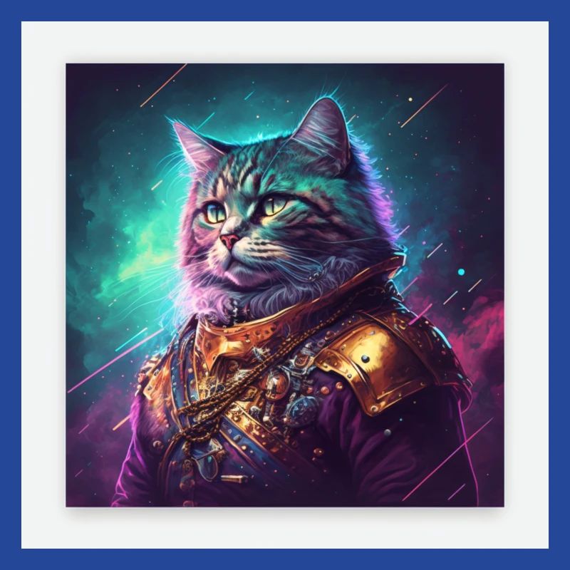 Der Herrscher der Galaxy ist eine Katze